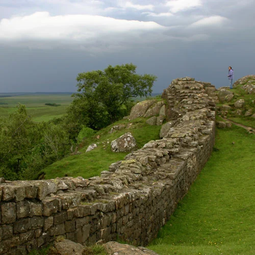 Hadrian's Wall near Vindolanda